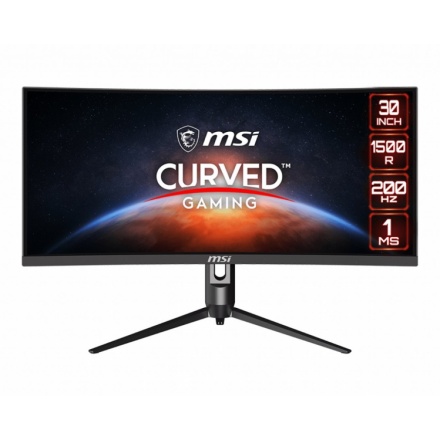 MSI Optix/MAG301CR2/29,5"/VA/2560x1080/200Hz/1ms/Black/2R, Optix MAG301CR2