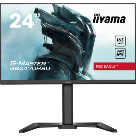 iiyama G-Master/GB2470HSU-B5/23,8"/IPS/FHD/165Hz/0,8ms/Black/3R, GB2470HSU-B5