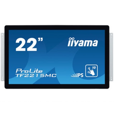 22" iiyama TF2215MC-B2: IPS, FullHD, capacitive, 10P, 350cd/m2, VGA, DP, HDMi, černý, TF2215MC-B2