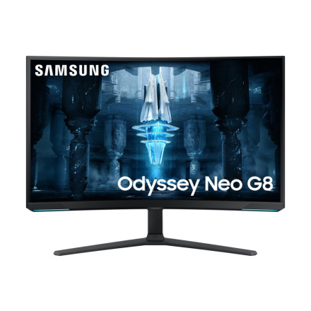 Samsung Odyssey G8 Neo/G85NB/32"/VA/4K UHD/240Hz/1ms/Blck-White/2R, LS32BG850NPXEN