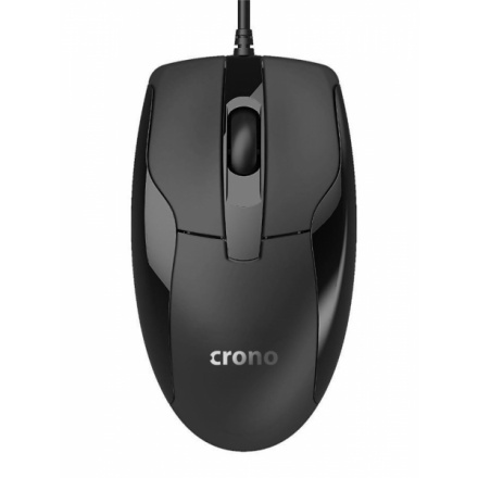 Crono CM645/Kancelářská/Optická/Drátová USB/Černá, MS-137OU