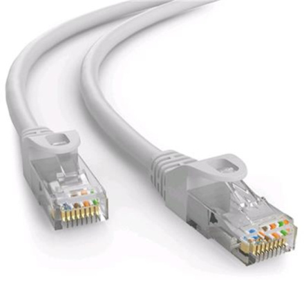 Kabel C-TECH patchcord Cat6e, UTP, šedý, 0,25m, CB-PP6-025
