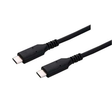 Kabel C-TECH USB 4.0, Type-C (CM/CM), PD 100W, 40Gbps, 0,5m, černý, CB-USB4-05B