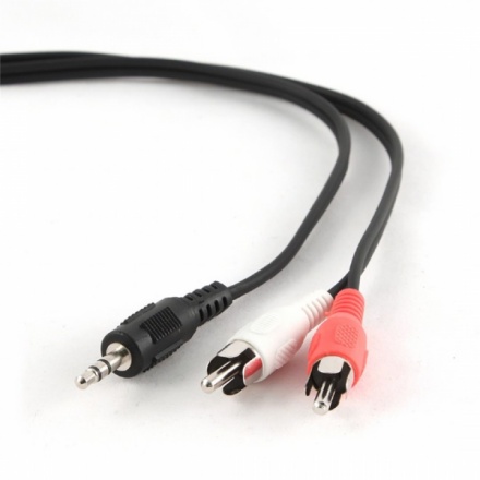 GEMBIRD 3.5 mm jack to RCA plug cable, 5 m, CCA-458-5M