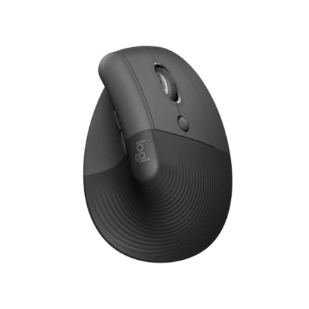 LOGITECH OEM Logitech Lift/Vertikální/Optická/Pro praváky/4 000 DPI/USB+BT/Grafitová, 910-006473