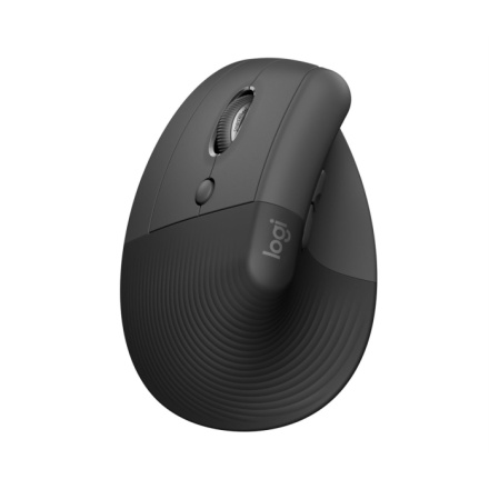 LOGITECH Lift For Business/Ergonomická/Optická/Pro leváky/4 000 DPI/USB+BT/Grafitová, 910-006495