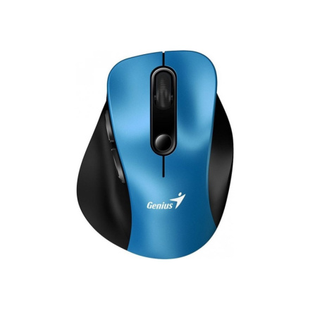 Genius Ergo 9000S/Ergonomická/Optická/Pro praváky/2 400 DPI/USB+BT/Černá-modrá, 31030038401