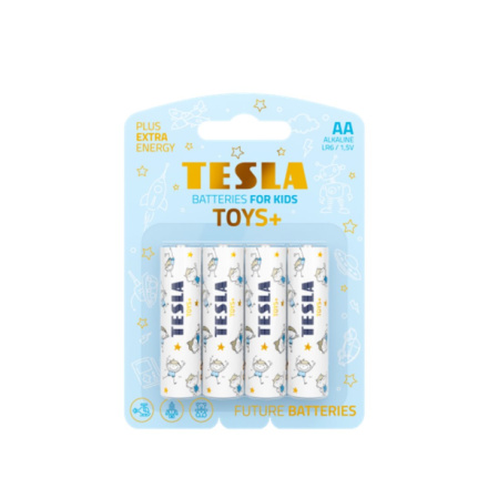 TESLA - baterie AA TOYS BOY, 4 ks, LR06, 11060420