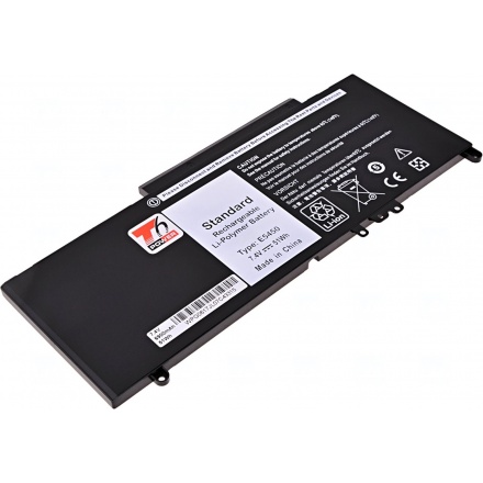 Baterie T6 Power Dell Latitude E5450, E5550, E5250, 3150, 3160, 6900mAh, 51Wh, 4cell, Li-pol, NBDE0151 - neoriginální