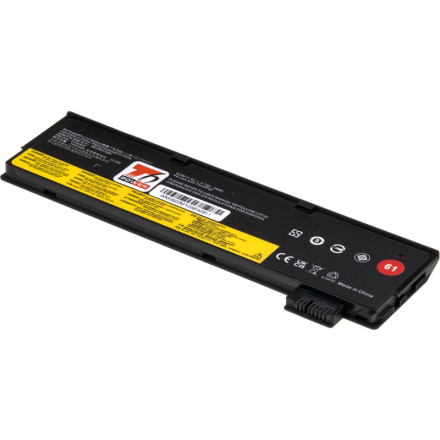 Baterie T6 Power Lenovo ThinkPad T470, T480, T570, T580, 2100mAh, 24Wh, 3cell, NBIB0168 - neoriginální