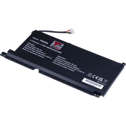 Baterie T6 Power HP Pavilion Gaming 15-dk0000, 15-ec0000, 4545mAh, 52,5Wh, 3cell, Li-pol, NBHP0197 - neoriginální