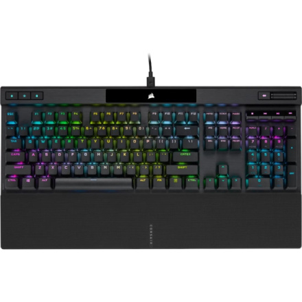 CORSAIR K70 RGB PRO - Corsair OPX/Drátová USB/US layout/Černá, CH-910941A-NA