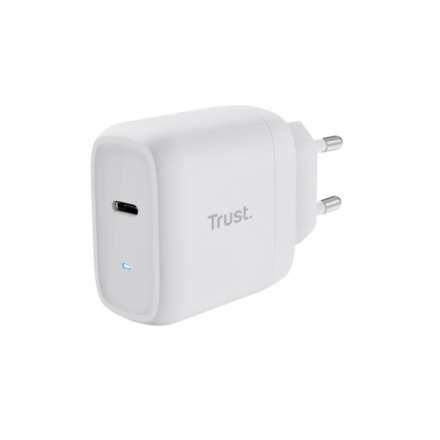 TRUST MAXO 45W USB-C CHARGER WHITE, 25138 - neoriginální