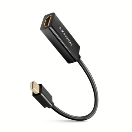 AXAGON RVDM-HI14N, Mini DisplayPort -> HDMI 1.4 redukce / adaptér, 4K/30Hz, RVDM-HI14N