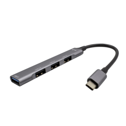 i-tec USB 3.0 Metal pasivní 4 portový HUB, C31HUBMETALMINI4