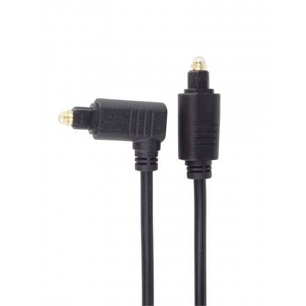 PremiumCord Kabel Toslink - Toslink 90°, tloušťka kabelu:4.0mm, délka 1m, kjtos3-1