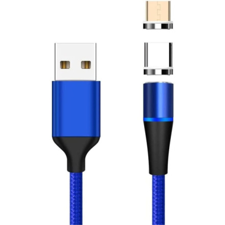 PremiumCord Magnetický micro USB a USB-C, ku2m1fgb