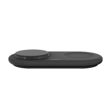 Belkin 2v1 Qi2 15W Magnetic Charging Pad, black, WIZ021vfBK