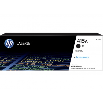 HP 415A Black LaserJet Toner Cartridge, W2030A, W2030A - originální