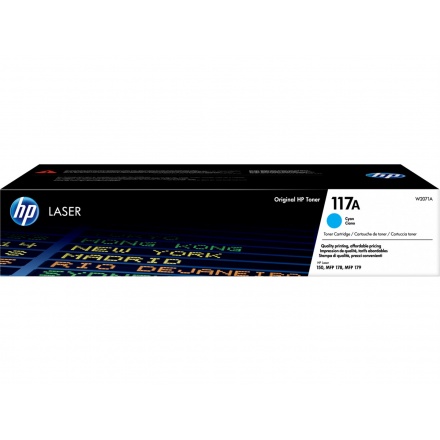 HP 117A Azurový Laser Toner, W2071A, W2071A - originální