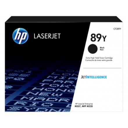 HP 89Y Black LaserJet Toner, CF289Y, CF289Y - originální