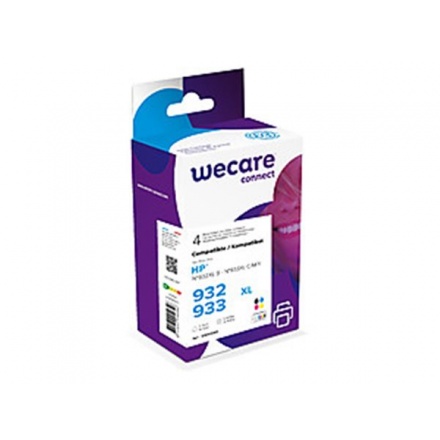 WECARE ARMOR ink sada kompatibilní s HP 932XL+933XL, C2P42AE, CMYK, K10306W4