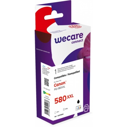 WECARE ARMOR ink kompatibilní s CANON PGi-580XXLBK,černá/black pigm., K20745W4