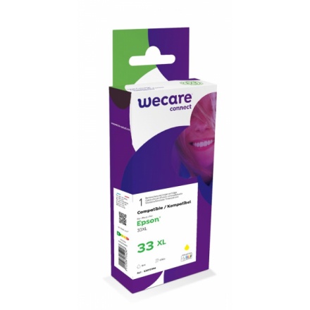 WECARE ARMOR ink kompatibilní s EPSON C13T33644012, žlutá/yellow, K20721W4