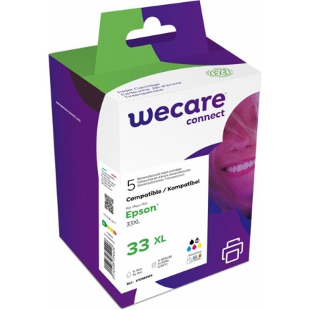 WECARE ARMOR ink sada kompatibilní s EPSON C13T33574011, CMYK, K10489W4