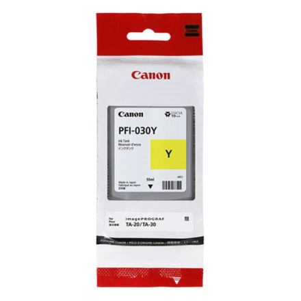 Canon 55ml PFI-030, Y, 3492C001 - originální