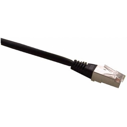 Patch cord FTP cat5e 0,25M černý, 1591