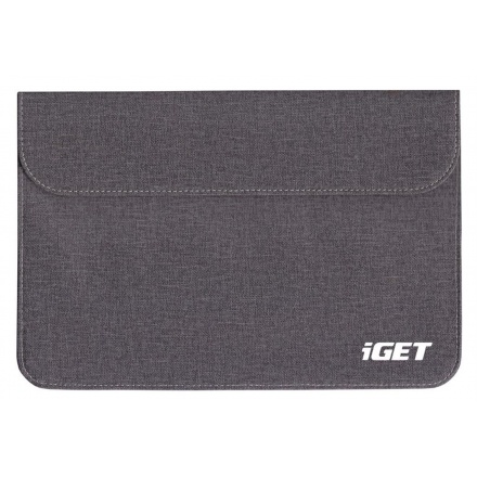 iGET iC10 - univerzální pouzdro do 10.1" pro tablety, s magnetickým uzavíráním - šedočerná, iC10