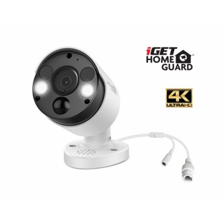 iGET HGNVK936CAM - UltraHD 4K PoE IP kamera, SMART detekce, IP66, zvuk, noční přísvit 40m, ONVIF 2.6, 75020546