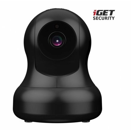 iGET SECURITY EP15 - WiFi rotační IP FullHD 1080p kamera,noční LED,microSD, pro alarmy iGET M4 a M5, 75020615