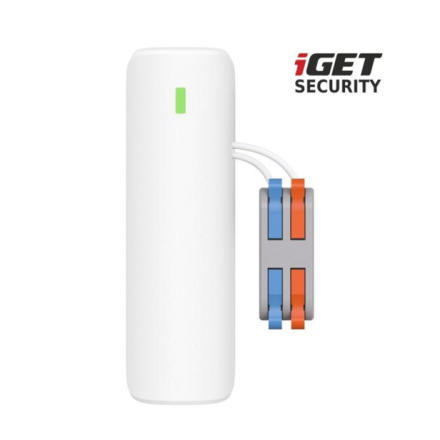 iGET SECURITY EP28 SECURITY - přemostění kabelových senzorů pro alarm M5, výdrž batt. až 5 let, 75020628