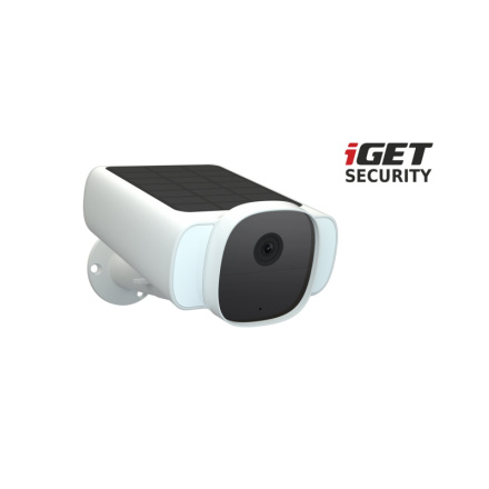 iGET SECURITY EP29 White - WiFi solární bateriová FullHD kamera, IP66, samostatná i pro alarm M5, 75020629