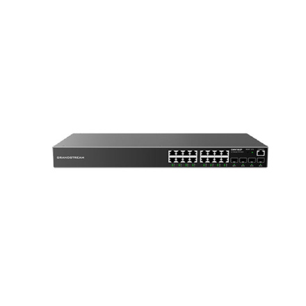 Grandstream GWN7802P Managed Network PoE Switch 16 1Gbps portů s PoE, 4 SFP porty, GWN7802P