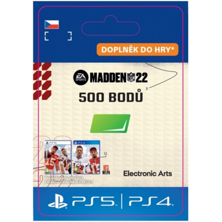 SONY ESD ESD CZ PS4 - MADDEN NFL 22 - 500 Madden Points, SCEE-XX-S0054591