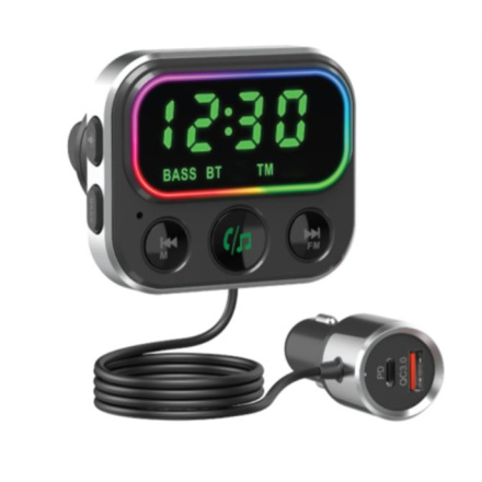 Bluetooth Hands Free FM Transmitter NAVITEL BHF06 PRO, FMTRBHF06PGR