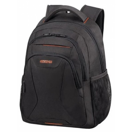 American Tourister AT WORK LAPTOP BACKPACK 13.3"- 14,1 Black/Orange, 33G*39001