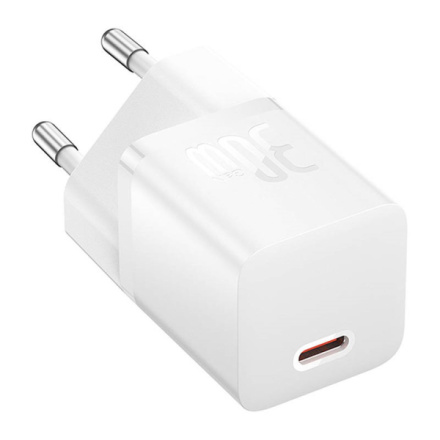 Baseus Rychlonabíječka do sítě GaN5 Mini 30W EU bílá, CCGN070502