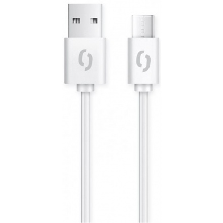 ALIGATOR Datový kabel 2A, USB-C bílý, DAKA006