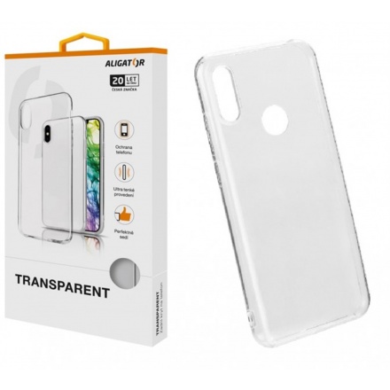 ALIGATOR Pouzdro Transparent Huawei Y6s/Honor 8A, PTA0025