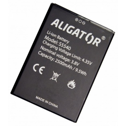 Aligator baterie S5540 Duo, Li-Ion 2500mAh bulk, AS5540BAL