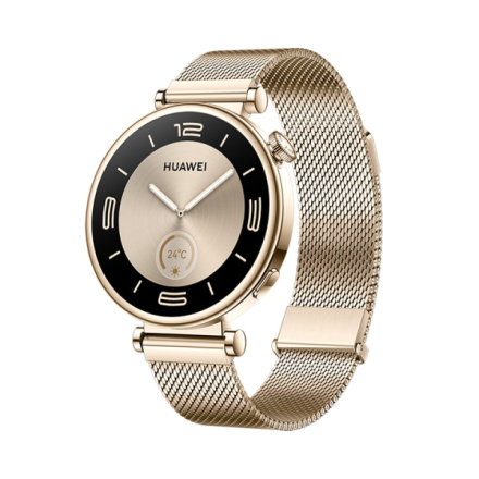 Huawei Watch GT 4/41mm/Gold/Elegant Band/Gold, AURORA-B19M