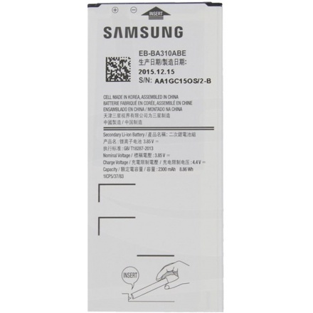 Samsung baterie EB-BA310ABE 2300mAh Service Pack, EB-BA310ABE