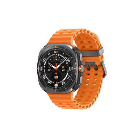 Samsung Galaxy Watch Ultra/47mm/Titanium Gray/Sport Band/Orange, SM-L705FDAAEUE