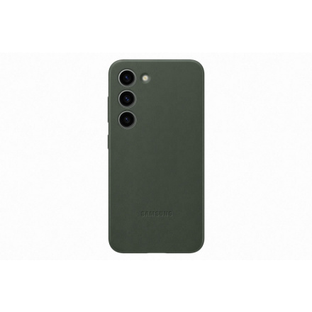 Samsung Kožený zadní kryt pro Samsung Galaxy S23+ Green, EF-VS916LGEGWW