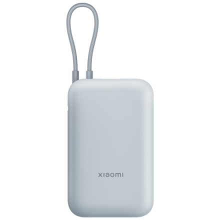 Xiaomi Power Bank 10000mAh (Integrated Cable) Ice Blue GL, 58478