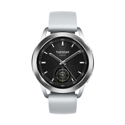 Xiaomi Watch S3/47mm/Silver/Sport Band/Gray, 51589